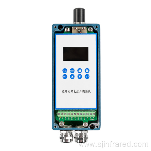 Laser pyrometer used to measure high temperature